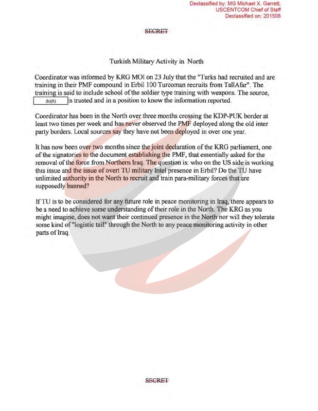 Erdogan’s role in selling off Iraq to US