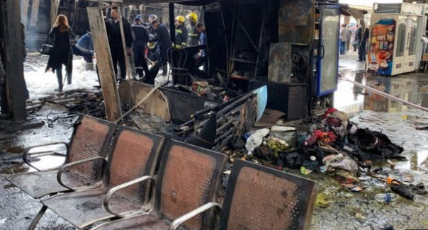 Cairo station fire: Train crash causes deadly blaze
