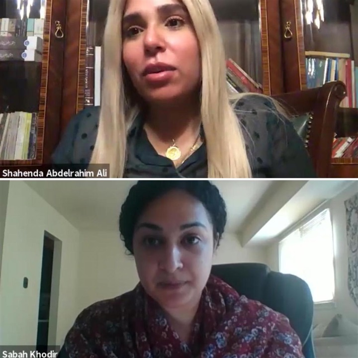 Al-Bawabhnews interviewed Sabah Khodir..The Egyptian poet and activist who has played a key role in exposing Ahmed Bassam Zaki