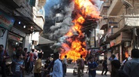 Syrian army strikes