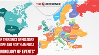 Map of terrorist