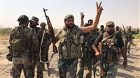 Syrian army strikes