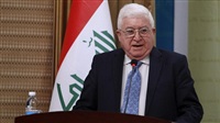 Iraqi president meets