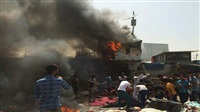 Suicide bomber blows