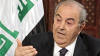 Allawi urges international