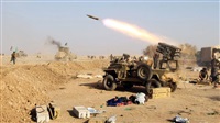 Iraqi army artillery