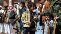 Houthi militias in