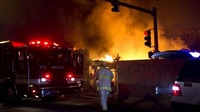 California fire death