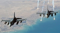 Arab coalition conducts