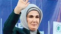 Erdogan’s wife given