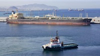 Two Saudi oil tankers