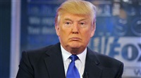 Trump arrives in