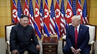 Pope praises Trump-Kim