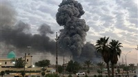Explosion hits weapons