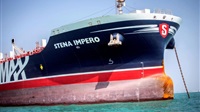 British-flagged tanker