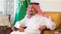 King Salman receives