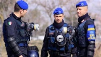 Italian police officers