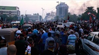 Iraq protesters turn