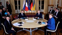 Normandy summit begins