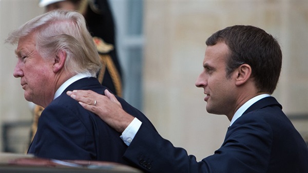 Trump, Macron