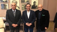 Moufid Shehab visits