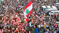 Lebanese protesters