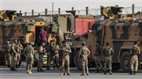 Turkish troops hit
