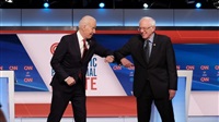 Biden and Sanders