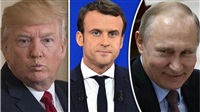 Putin, Macron and