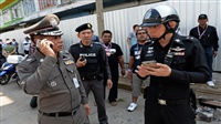 Thai police fire