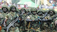 Ghana army moves