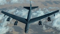 US Bombers Fly over