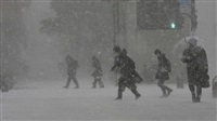Severe blizzard lashes