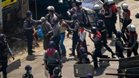 Police fire shots