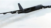 US B-52 bombers fly