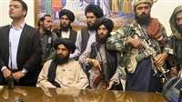 Taliban raises banners